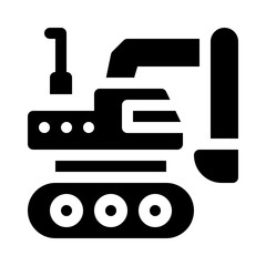 machinery glyph icon