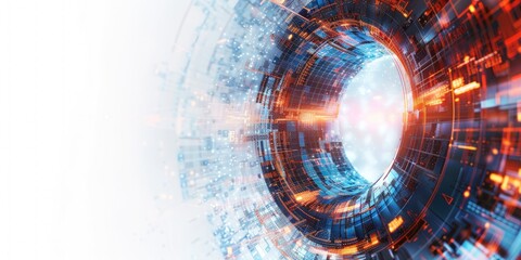 Abstract Digital Tunnel