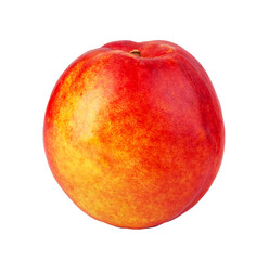 Nectarine fruit isolated. png file