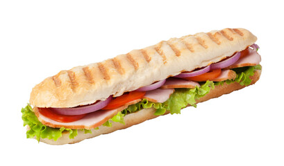 Sandwich isolated. png file