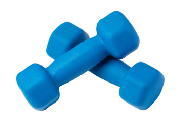 dumbbells isolated. png file