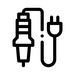 electronics line icon