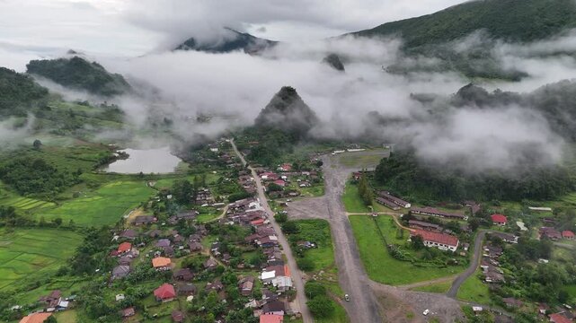 Former Airport at Longcheng District, Xaysomboun,Laos
Long Cheng is a Laotian military base in Xaisomboun Province. During the Laotian Civil War, it served as a town and airbase operated by the Centra