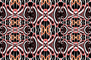 Seamless pattern Traditional Indonesian batik for decorating tile designs, walls, floors and commercial textile products