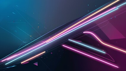 abstract background with lights
