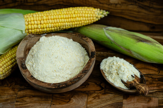 Frisch geernteter Mais Zea mays