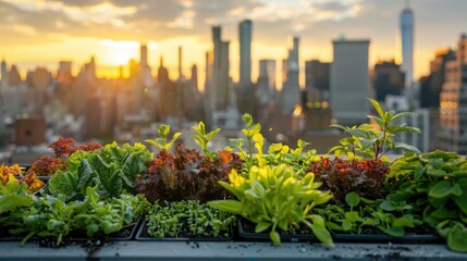 Urban Rooftop Garden with Adaptogenic Plants: A Serene Oasis for Stress Relief and Natural Wellness