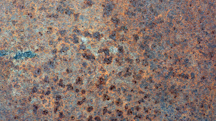 old iron sheet. Old cracked paint. Rusty metal surface. Rusty steel. vintage style. rusty iron. for...