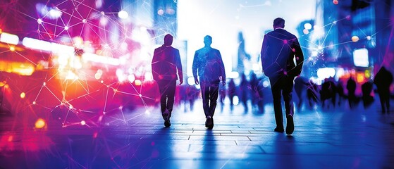 Professional networking events with virtual meetups and online conferences