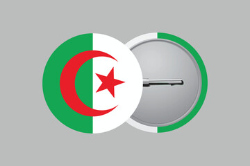 Algerian flag sign