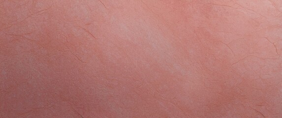 Close-up of a Pink Cracked Paper Texture