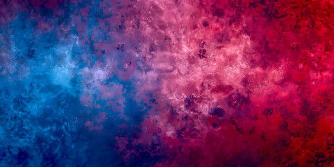 Fototapeta premium Creative Multicolor Painterly Abstract Aesthetic Brush Grunge Background With Bold Brushstrokes, Vintage Texture, and Color Splash, Smoke Border in Yellow, Red, Blue. HD Wallpaper and Banner Design.