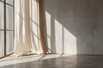 Sunlit Serenity: Minimalist Interior Design with Neutral Aesthetics