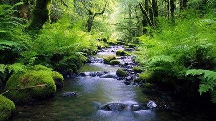 Tranquil Forest Stream