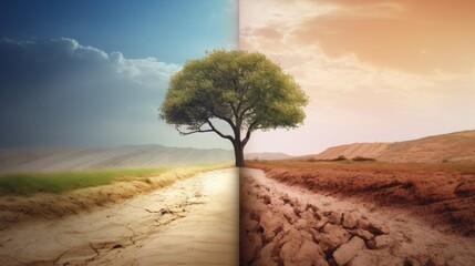 Obraz premium The Tree of Change