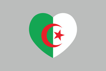 Algerian flag sign