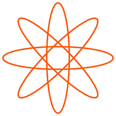 Abstract graphic geometric symbols and objects in y2k style. Retro futuristic elements for design.