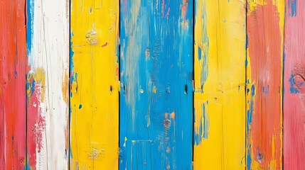 Vivid wooden backdrop