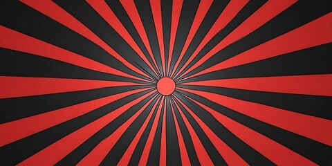 Fototapeta premium sunburst red and black retro burst background
