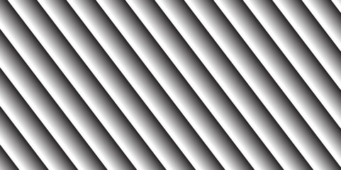 Obraz premium Geometric white and gray stripe diagonal element wave liner paper texture. vector abstract minimal art grid diagonal creative linear design.