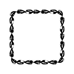 Obraz premium Natural and classic vector frame material