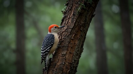 Bird, Redbellied woodpecker