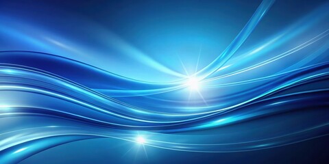 Blue abstract background with smooth gradients and futuristic design, blue, abstract, background, smooth, gradients