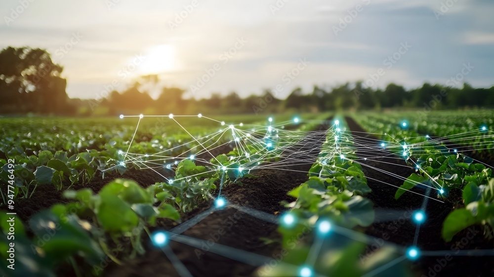 Poster automated iot powered irrigation system optimizing water use and efficiency in agricultural field sm