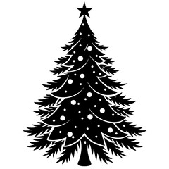 christmas tree illustration