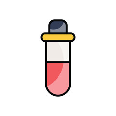 Test Tube vector icon