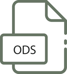 ODS ip file icon