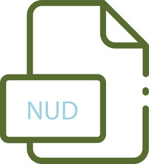 Old brick fill NUD file icon