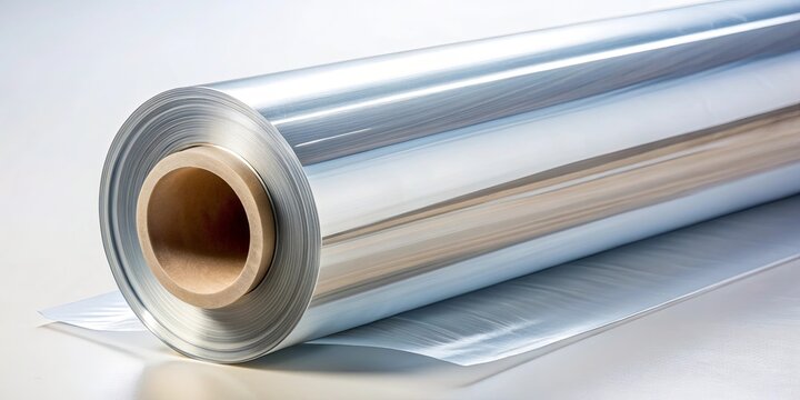 Clear and flexible PVC film for packaging and display purposes