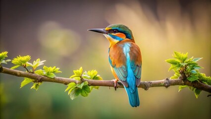 Bird perched on a slender tree branch, bird, wildlife, nature, branch, wildlife photography, natural, outdoors, perching, animal