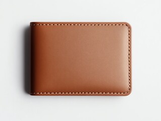 Photorealistic wallet mockup with highresolution details, focus on clear branding and realistic appeal