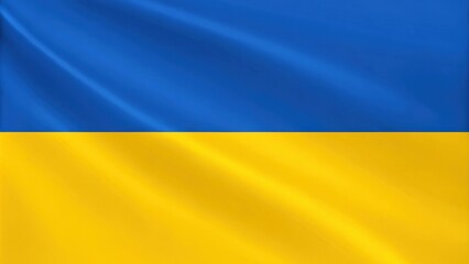 State flag of Ukraine featuring a blue and yellow horizontal banded design, Ukraine, Kyiv
