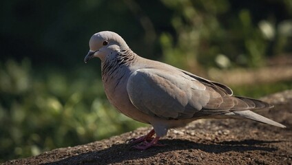Obraz premium dove in the zoo