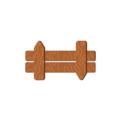 Autumn Fence Illustration