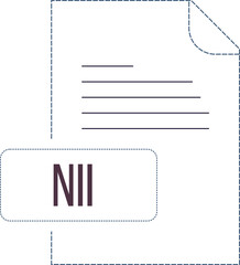 NII icon black dashed outline v1