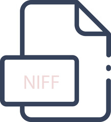 Old brick fill NIFF file icon