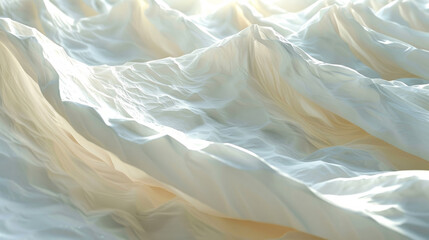 Obraz premium Crumbled paper textures in various shapes and sizes, arranged dynamically for an abstract pattern