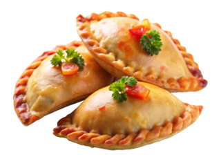 Empanadas on Transparent Background - Isolated PNG for Graphics