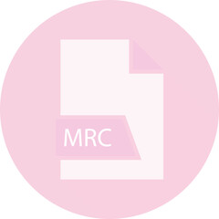 MRC File format icon space in shapes and circular shape outside