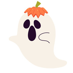Halloween ghost illustration
