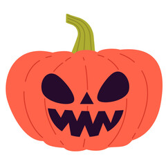Halloween pumpkin illustration