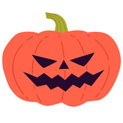 Halloween pumpkin illustration