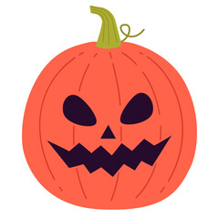 Halloween pumpkin illustration