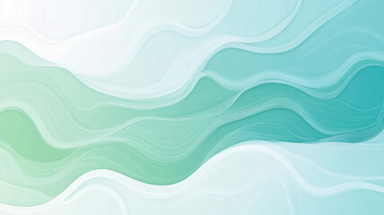 Blue green abstract wind background image