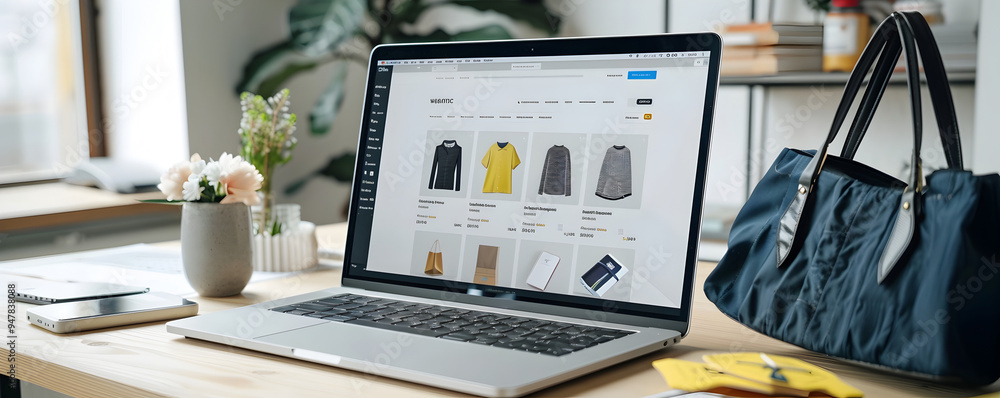 Aufkleber customizable e commerce website template with accessible features for seamless online shopping exper