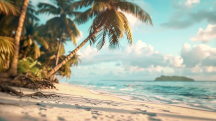 Fototapeta premium Tropical Paradise Beach